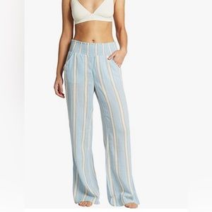 Billabong Women's New Waves Stripe Pant Size M